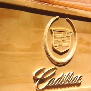 Cadillac Wood Sign