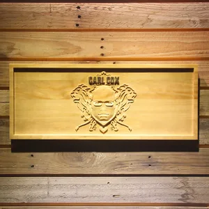 Carl Cox Wood Sign