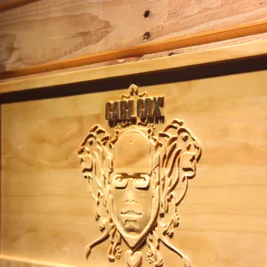 Carl Cox Wood Sign