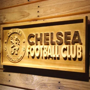 Chelsea F.C. Wood Sign - Legacy Edition