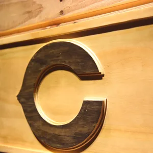 Chicago Bears 1962-1973 Logo Wood Sign - Legacy Edition