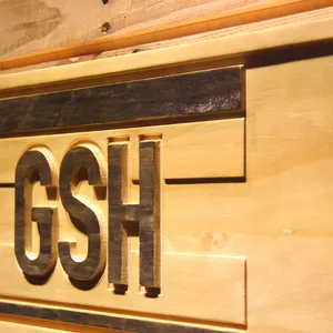 Chicago Bears George S. Halas Memorial Wood Sign