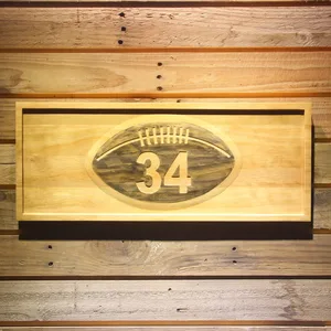 Chicago Bears Walter Payton Memorial Wood Sign - Legacy Edition
