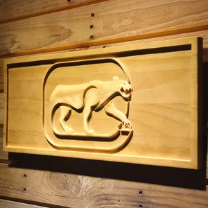 Chicago Cougars Wood Sign - Legacy Edition