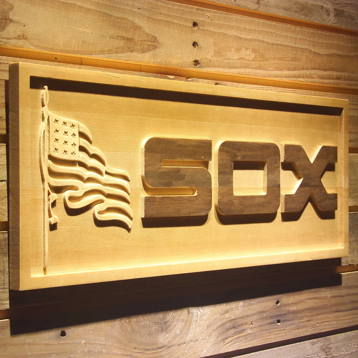 Chicago White Sox 1917-1918 Wood Sign - Legacy Edition