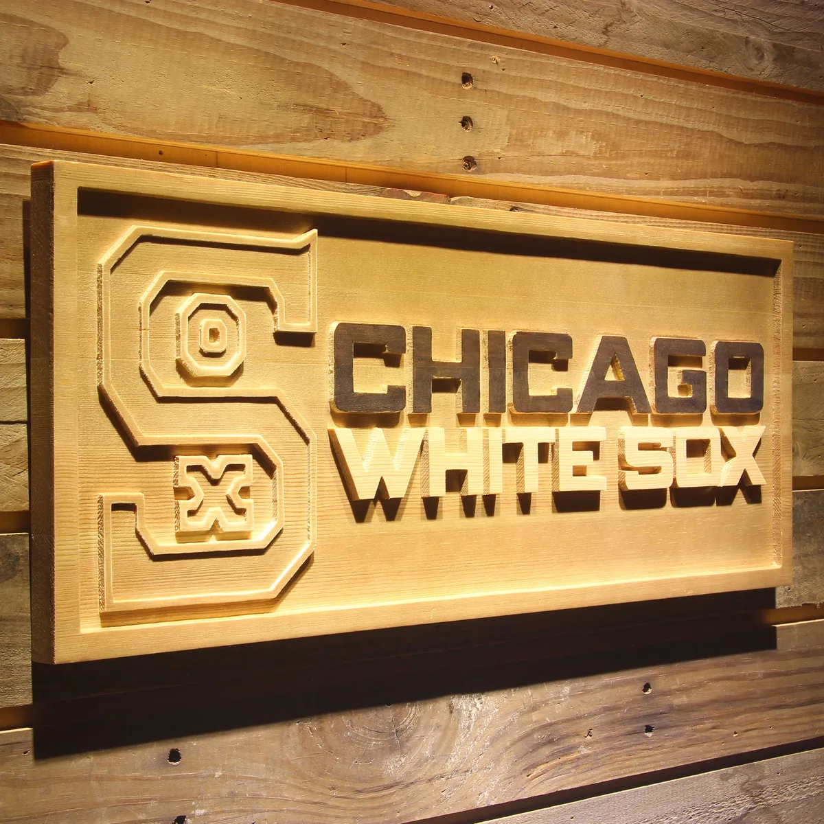 Chicago White Sox 1943-1946 Wood Sign - Legacy Edition