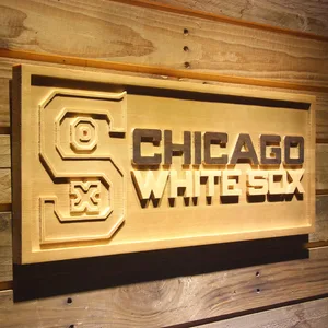 Chicago White Sox 1943-1946 Wood Sign - Legacy Edition