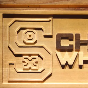Chicago White Sox 1943-1946 Wood Sign - Legacy Edition