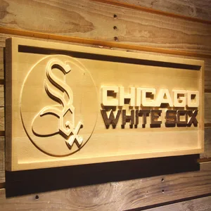 Chicago White Sox 1971-1975 2 Wood Sign - Legacy Edition