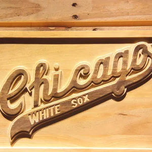 Chicago White Sox 1971-1975 Wood Sign - Legacy Edition