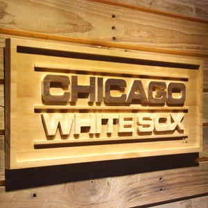 Chicago White Sox 1976-1990 Wood Sign - Legacy Edition