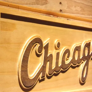 Chicago White Sox 4 Wood Sign