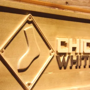 Chicago White Sox 5 Wood Sign