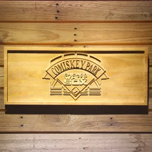 Chicago White Sox Comiskey Park Wood Sign - Legacy Edition