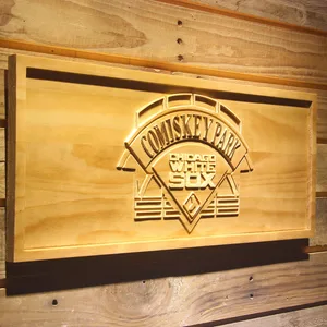Chicago White Sox Comiskey Park Wood Sign - Legacy Edition