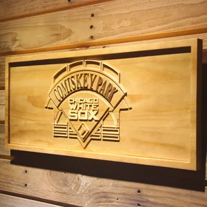Chicago White Sox Comiskey Park Wood Sign - Legacy Edition