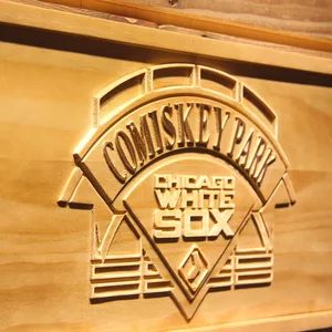 Chicago White Sox Comiskey Park Wood Sign - Legacy Edition