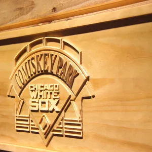 Chicago White Sox Comiskey Park Wood Sign - Legacy Edition