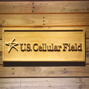 Chicago White Sox U.S. Cellular Field Wood Sign