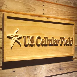 Chicago White Sox U.S. Cellular Field Wood Sign