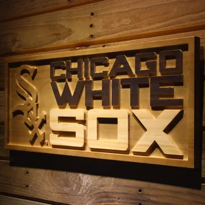 Chicago White Sox Wood Sign