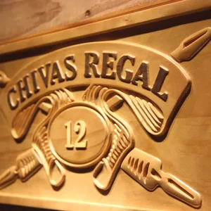 Chivas Regal 12 Wood Sign