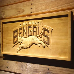Cincinnati Bengals Wood Sign - Legacy Edition