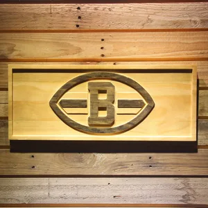 Cleveland Browns 2003-2014 Wood Sign - Legacy Edition