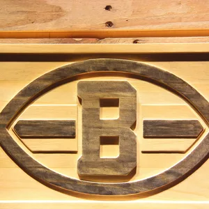 Cleveland Browns 2003-2014 Wood Sign - Legacy Edition