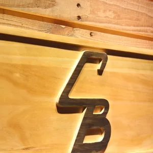 Cleveland Browns Unused CB Logo Wood Sign - Legacy Edition