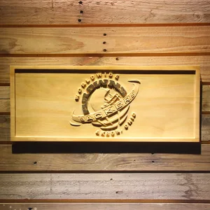 Cleveland Browns Worldwide Browns Backers Wood Sign