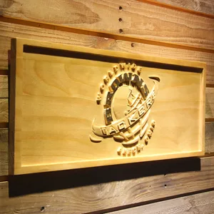 Cleveland Browns Worldwide Browns Backers Wood Sign