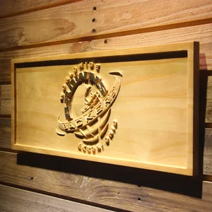 Cleveland Browns Worldwide Browns Backers Wood Sign