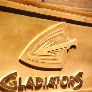 Cleveland Gladiators Wood Sign
