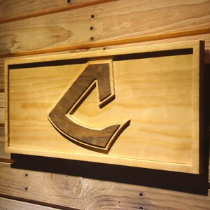 Cleveland Indians 1973-1977 Wood Sign - Legacy Edition