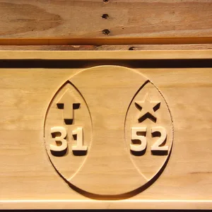 Cleveland Indians Crews-Olin Memorial Logo Wood Sign - Legacy Edition