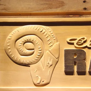 Cleveland Rams 1941-1942 Wood Sign - Legacy Edition
