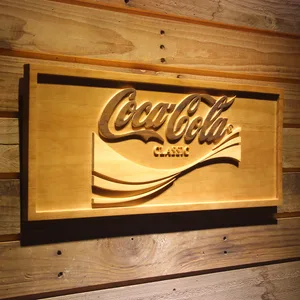 Coca-Cola Wood Sign