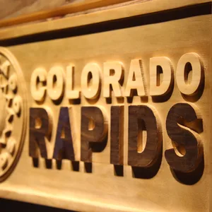 Colorado Rapids Wood Sign - Legacy Edition
