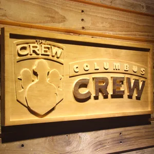 Columbus Crew SC Wood Sign - Legacy Edition