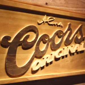 Coors Original Wood Sign