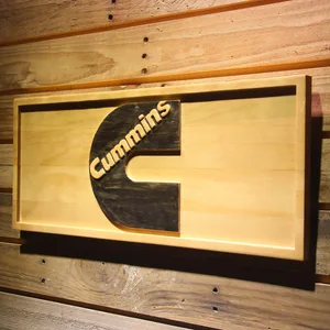Cummins Wood Sign