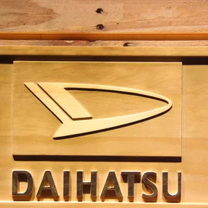 Daihatsu Wood Sign