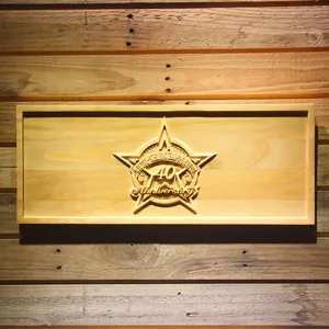 Dallas Cowboys 40th Anniversary Logo Wood Sign - Legacy Edition