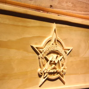Dallas Cowboys 40th Anniversary Logo Wood Sign - Legacy Edition