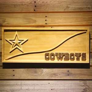 Dallas Cowboys Split Wood Sign