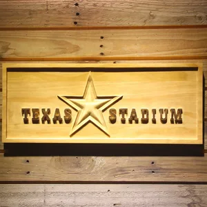 Dallas Cowboys Texas Stadium Wood Sign - Legacy Edition