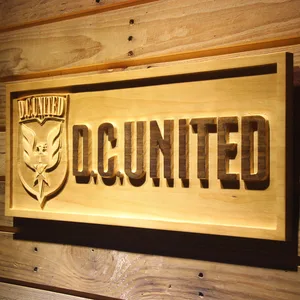 DC United Wood Sign - Legacy Edition