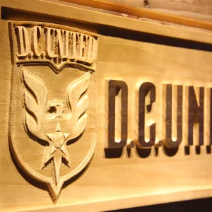 DC United Wood Sign - Legacy Edition