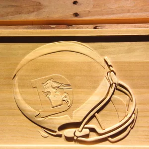 Denver Broncos 1975-1996 Helmet Wood Sign - Legacy Edition
